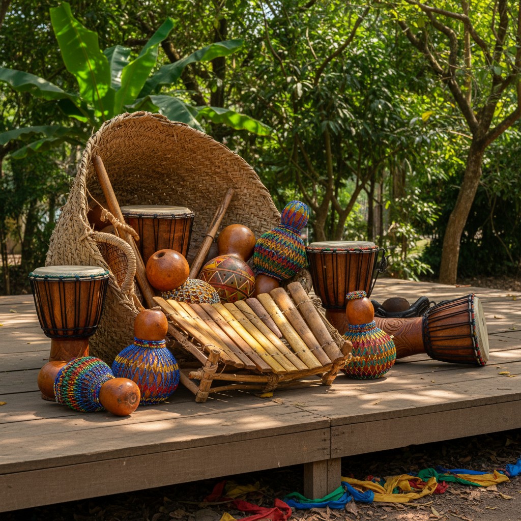 West African drumming